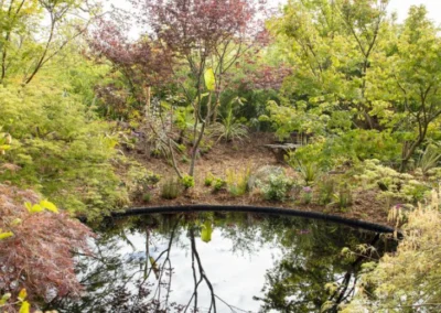 Agapé, jardin éphémère hors concours au Festival international des jardins de Chaumont-sur-Loire en 2019.