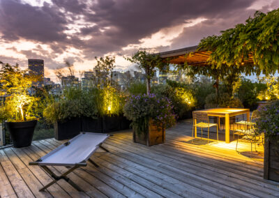 Aménager sa terrasse pour profiter de son espace extérieur au quotidien (Neuilly-sur-Seine, 92)